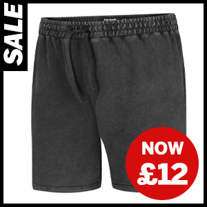Washed shorts now £12