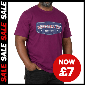 Brooklyn Print T-Shirt now £7