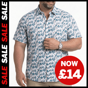 Geometric Short Sleeve Shirt now £14