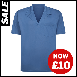 Relaxed Collar Polo Shirt now £10