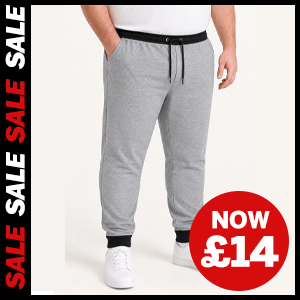 Contrast Joggers now £14