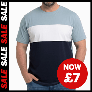T-shirt now £7