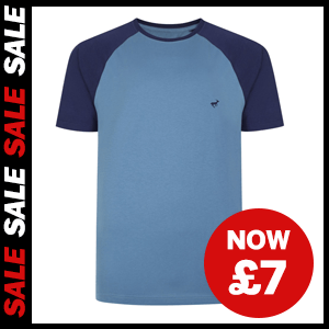 T-shirt now £7