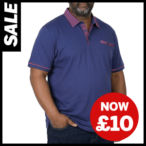 Designer Collar Polo Shirt now £10