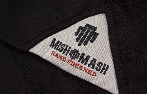 Mish Mash Black Polo Shirt
